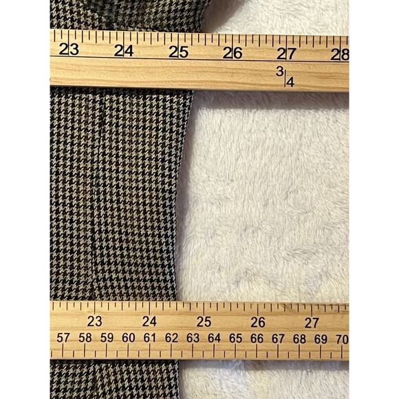 Ralph Lauren LRL Mens 52R Brown Houndstooth Casual Blazer Sport Coat - Picture 12 of 15